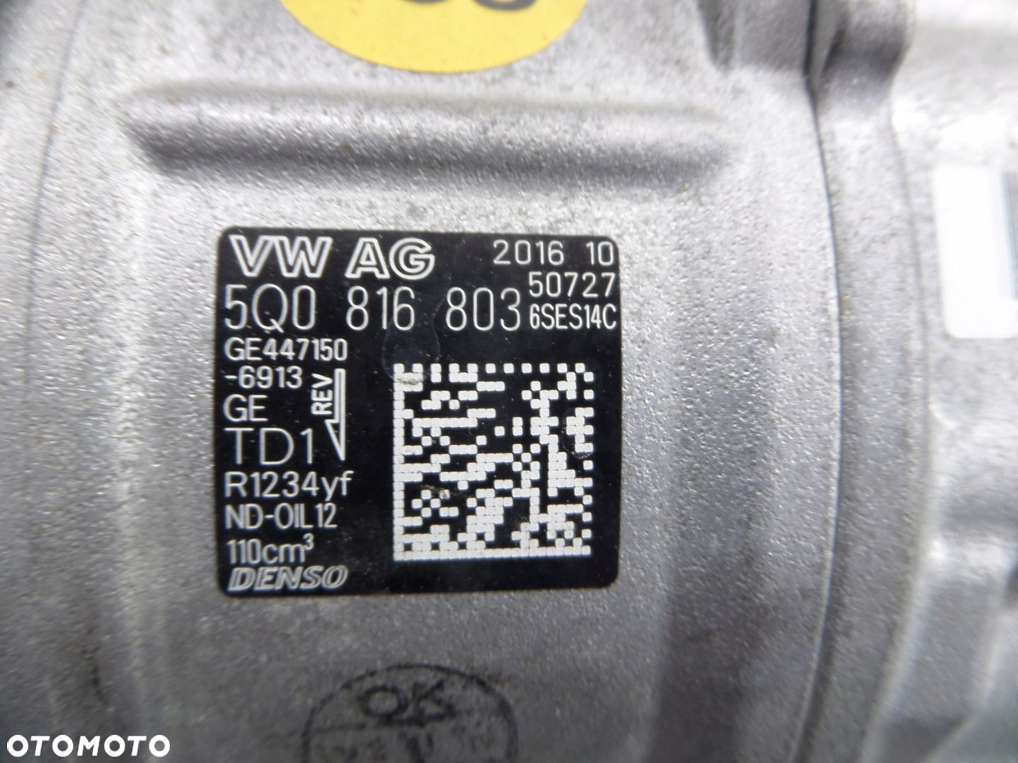 VW TIGUAN II KOMPRESOR KLIMATYZACJI 5Q0816803 nr 110 - 5