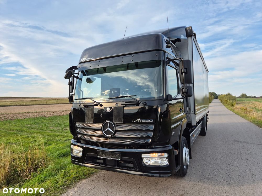 Mercedes-Benz Atego 1527 burto-firana z windą 7.2m SUPER STAN / GLOB / SYPIALNY / z Niemiec - 28