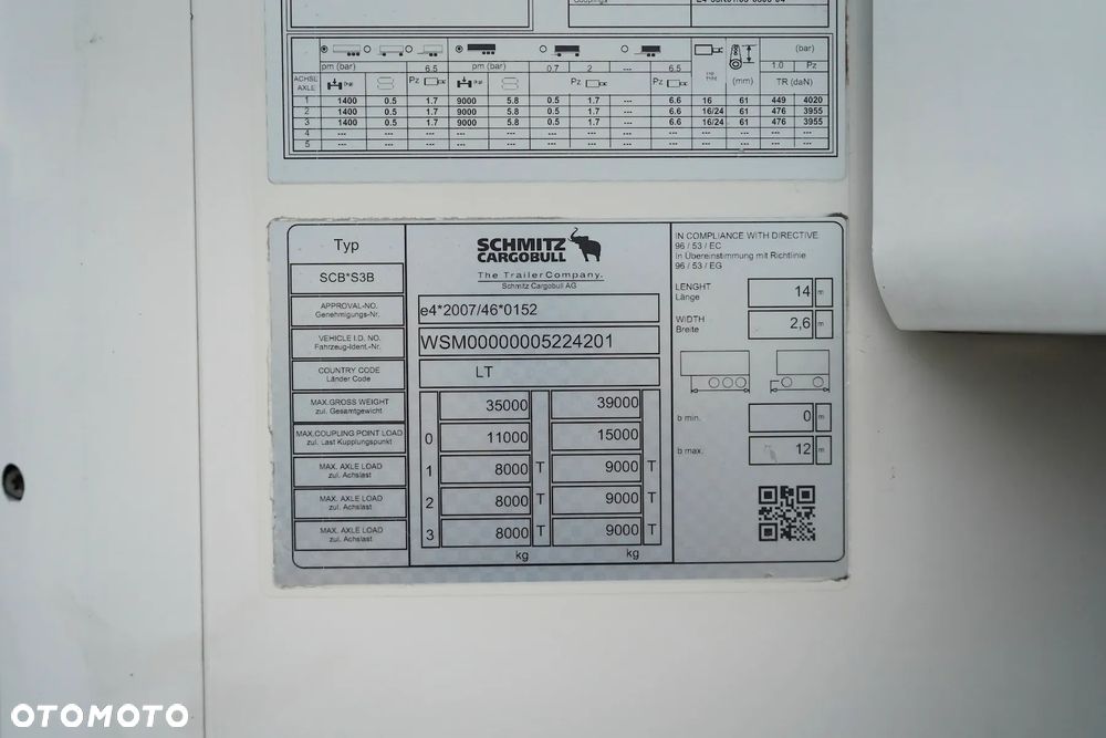 Schmitz Cargobull / CHŁODNIA / TK SLX 300 - 11