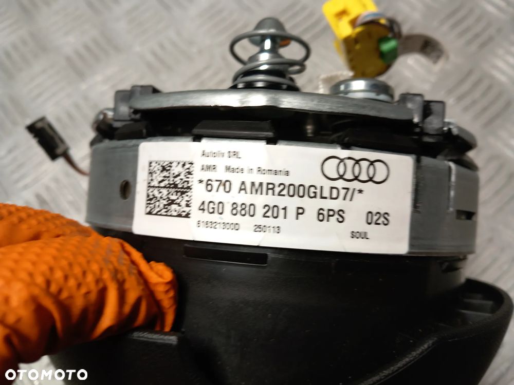 AUDI A6 C7 PODUSZKA AIRBAG KIEROWCY KIEROWNICY 4G0880201P - 6