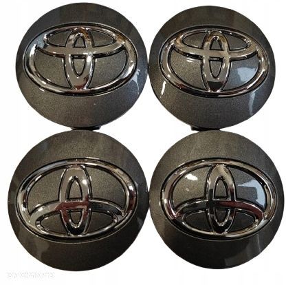 Oryginał dekle dekielki kapsle zaślepki kołpaczki Toyota 0030281 57mm - 1