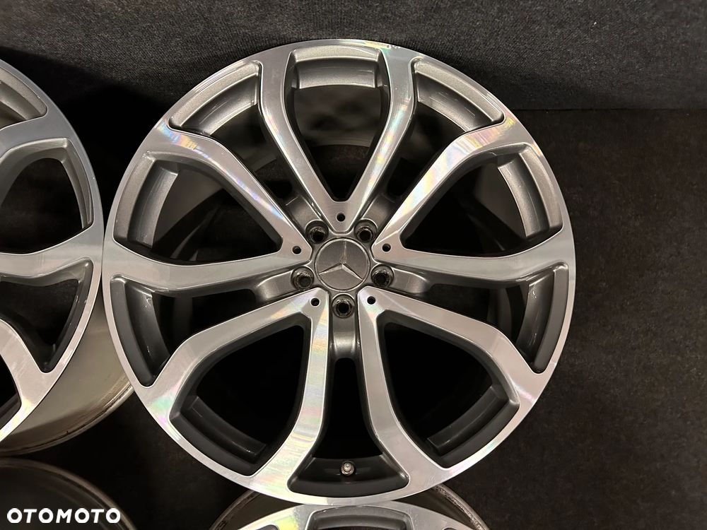 Alufelgi Mercedes GLE, GLE Cupe, GLS, ML W166 21 cali 5x112 4szt. Ładne z czujnikami! - 12