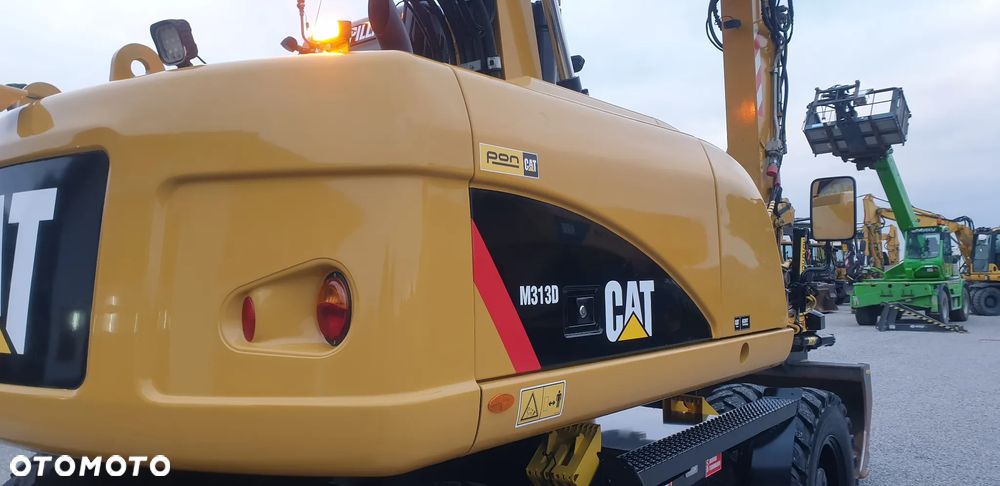 Caterpillar CAT 313D ROTOTILT ze szczypcami sprowadzony SUPER STAN!! - 27