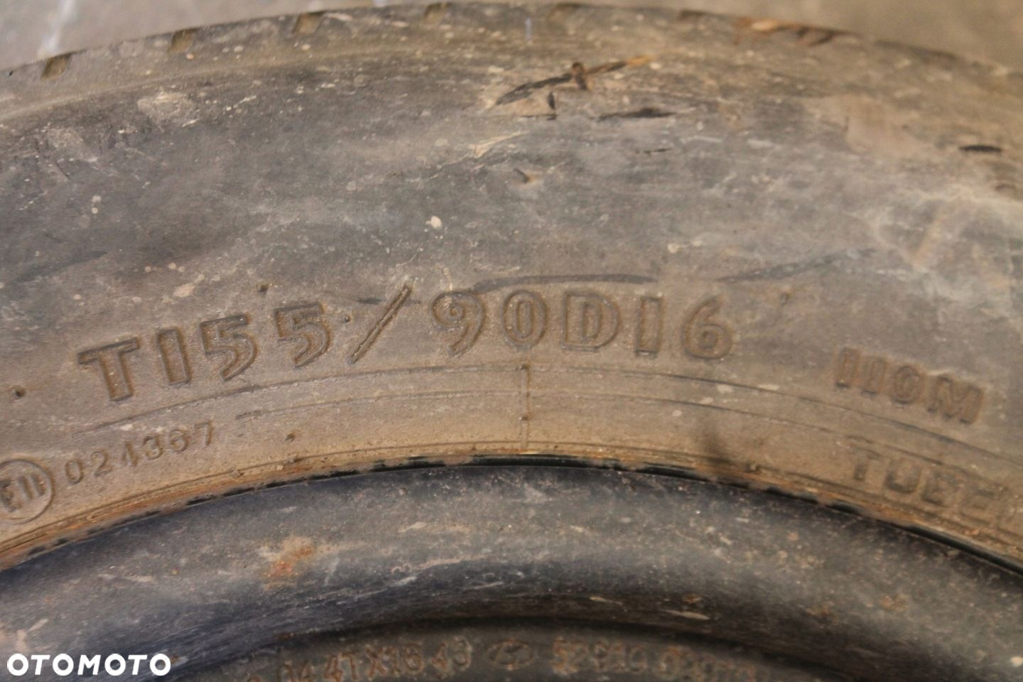 KOŁO ZAPAS 155/90 D16 C-CROSSER 4007 2.2 HDI 07- - 3