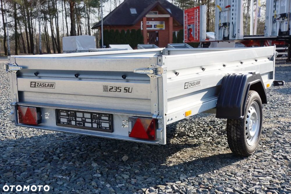 Zaslaw Przyczepa 1 osiowa, DMC 750, KAT. B, przegląd bezterminowy - 3