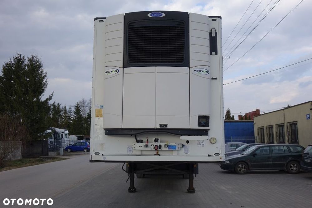Schmitz Cargobull CHŁODNIA / CARRIER VECTOR 1550 / DOPPELSTOCK / OSIE SCHMITZ / KOSZ PALETOWY / OŚ PODNOSZONA - 2