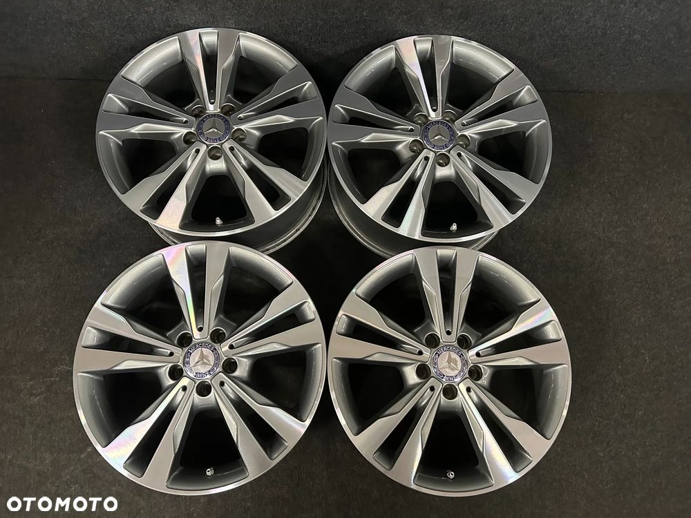 Alufelgi Mercedes C-Klasa W205, W204, E-Klasa W212, V-Klasa 18 cali 5x112 4szt. Ładne z czujnikami! - 3