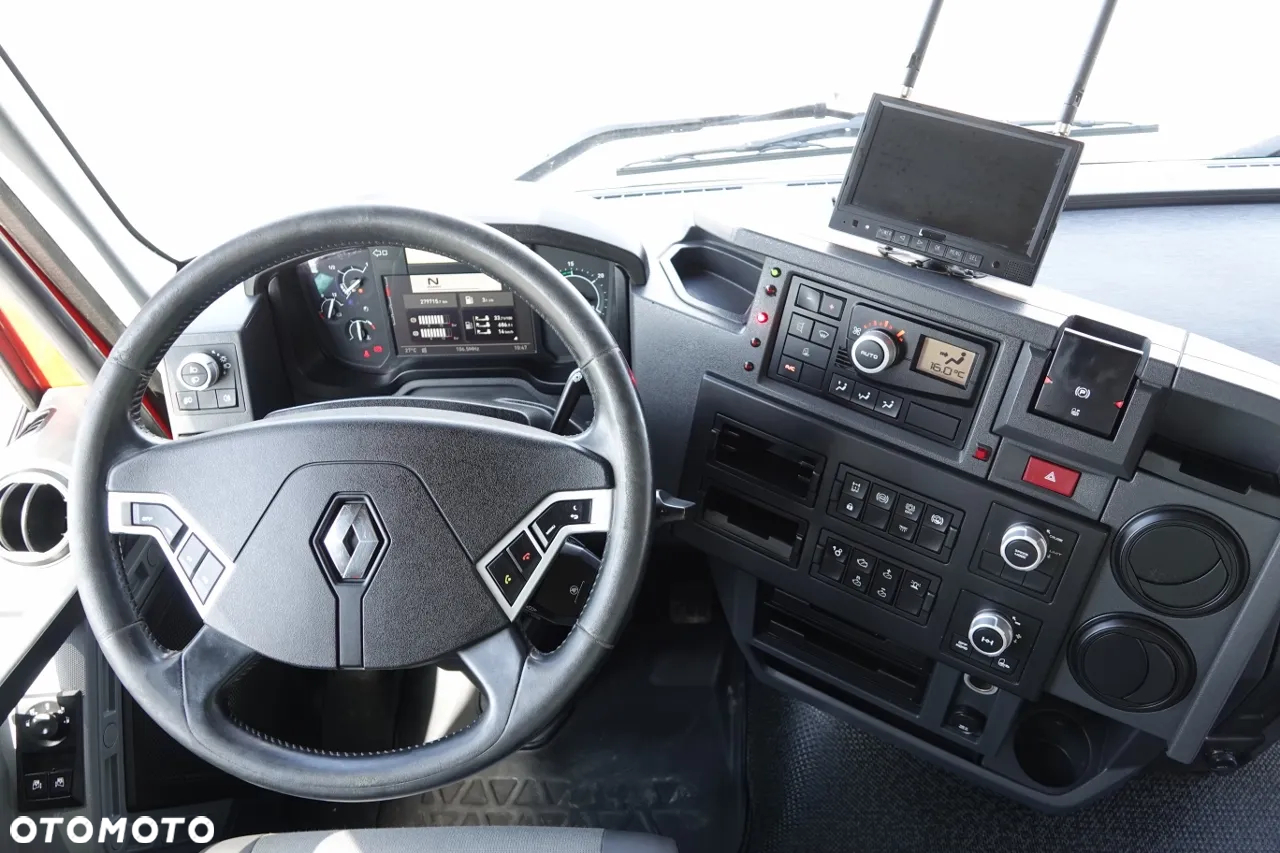 Renault C 430 / 8x4 / SKRZYNIOWY 7 M + HDS PALFINGER PK 24001-K C / WYSÓW 12,5M / STEROWANIE RADIOWE / WIDŁY / ROTATOR / SPROWADZONY - 29