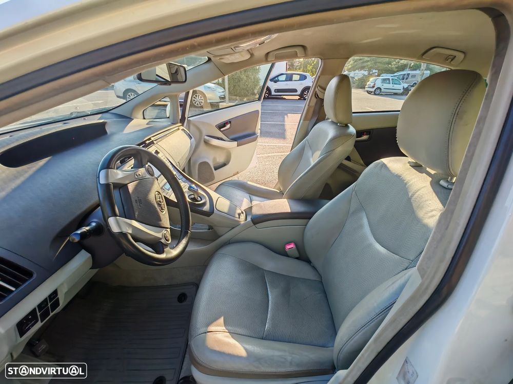 Toyota Prius 1.8 Premium+Pele+GPS - 13
