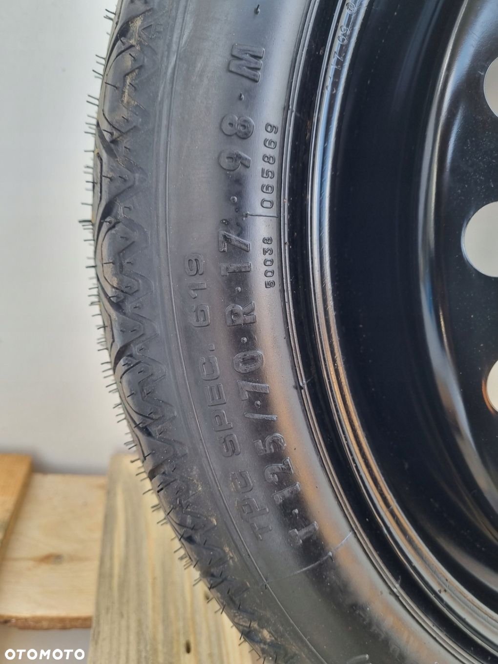 Opel Insignia A KOŁO DOJAZDOWE dojazdówka 125/70 R17 5x120 17X4.00B IS41 - 4