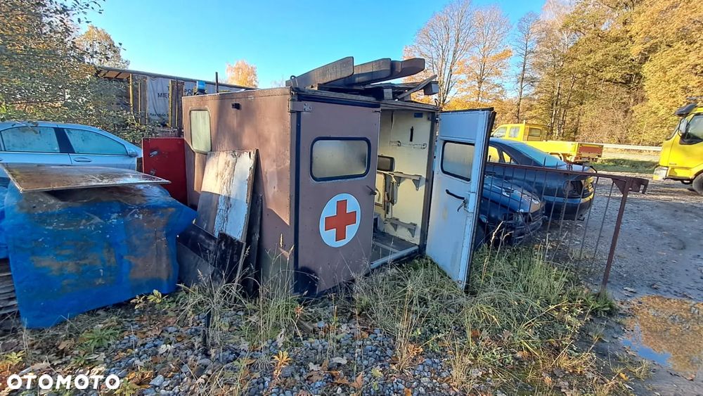 kontener zabudowa karetki honker 2,3m na udowe kurnik czy inne