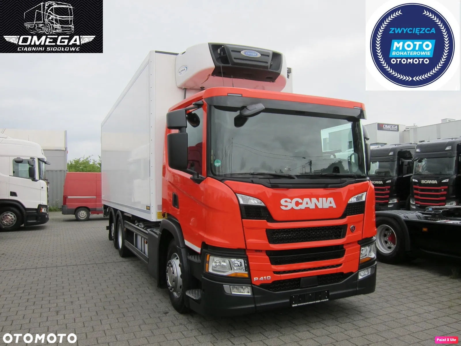 Scania P 410  6X2 Agregat Carrier Supra Paka 7,3 M / Oś skrętna / WINDA - 3
