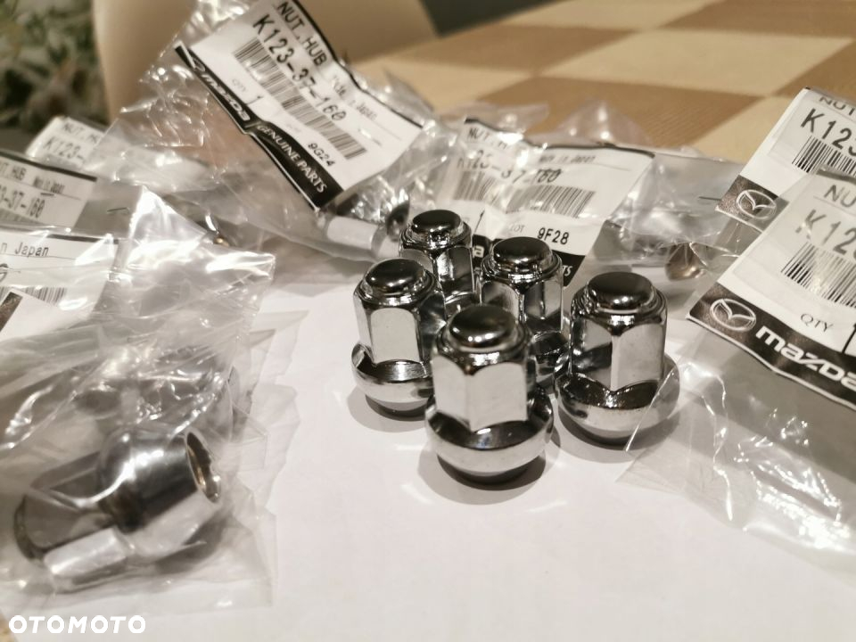 nakrętki do felg kół M12 x 1.5 orginał suzuki NOWE - 3