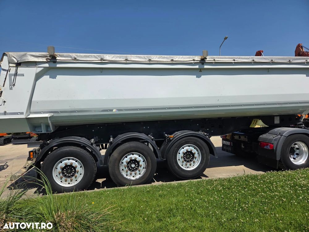 Schmitz Cargobull SCB 28mc, MASA PROPIE 6 TONE, 2020, 28mc, axa liftabila, jante ALUMINIU, protectii laterale si spate, scena vizitare, prelata, frane disc, CARTE IDENTITATE RAR, folosita doar in GERMANIA, PROMOTIE 21.900 EUR+Tva - 3