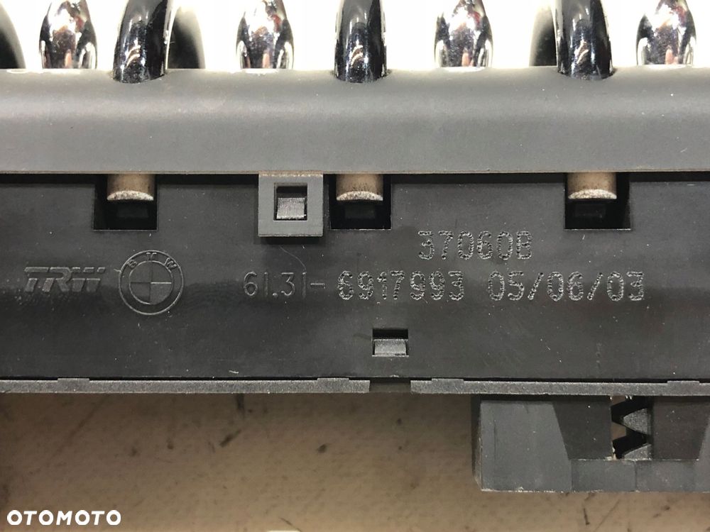 mini cooper 03 przełączniki konsoli środkowej 1.6 - 7