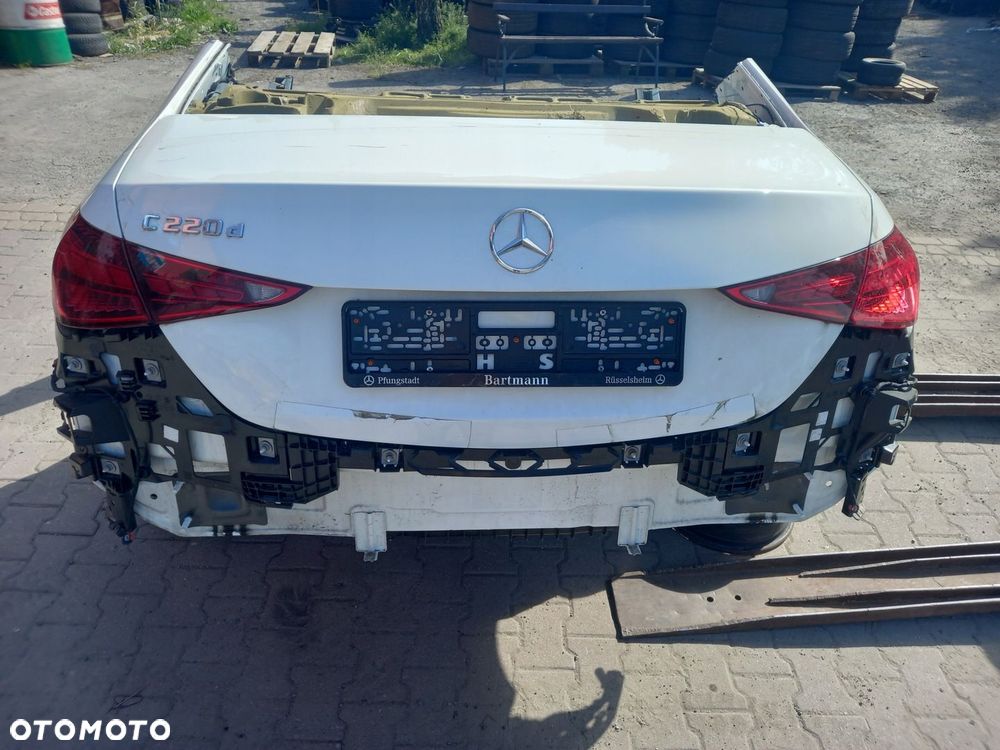 MERCEDES C KLASA CKLASA W206 SEDAN KLAPA TYŁ TYLNA BAGAŻNIKA LIMUZYNA - 1