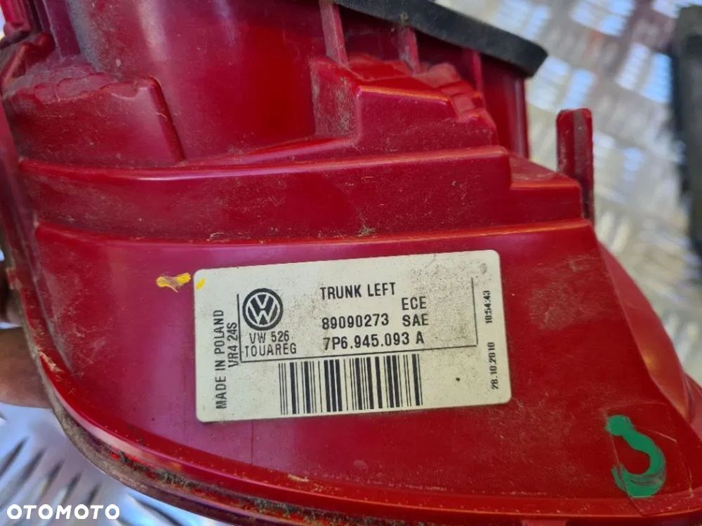VW TOUAREG 7P 10-18R LAMPA TYL LEWA NIE LED 7P6945093A 7P6945095D - 3