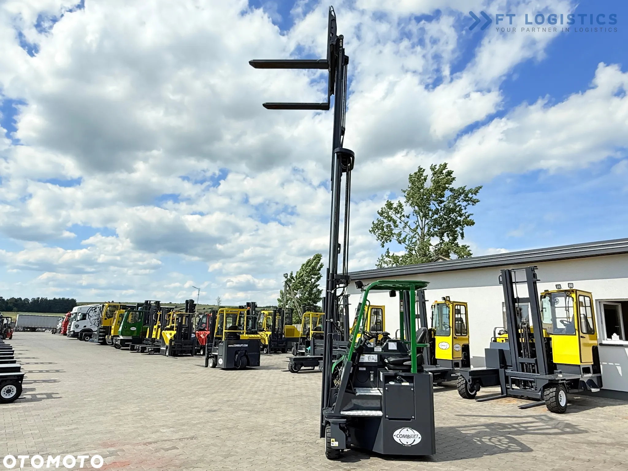 Combilift CB2500 / DIESEL / TRIPLEX / WYDŁY WYSUWNE / 5500MM / WOLNY SKOK / PRZESUW WIDEŁ / POZYCJONER / JAK NOWY - 32