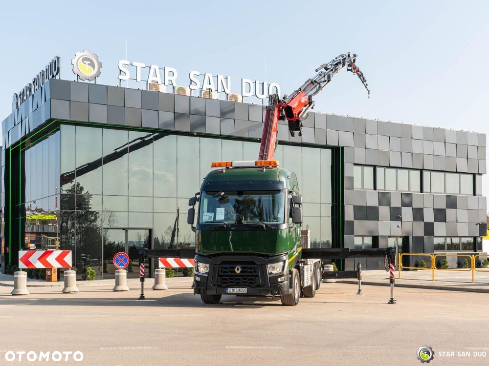 Renault T440 6x2 Fassi F485RA.2.26XE-Dynamic HDS Żuraw Fly Jib Siodło - 5
