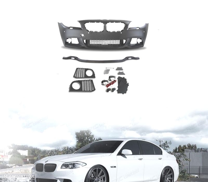 KIT CARROÇARIA BMW F11 TOURING PACK M 10-13 COM PDC + LAVA-FARÓIS - 5