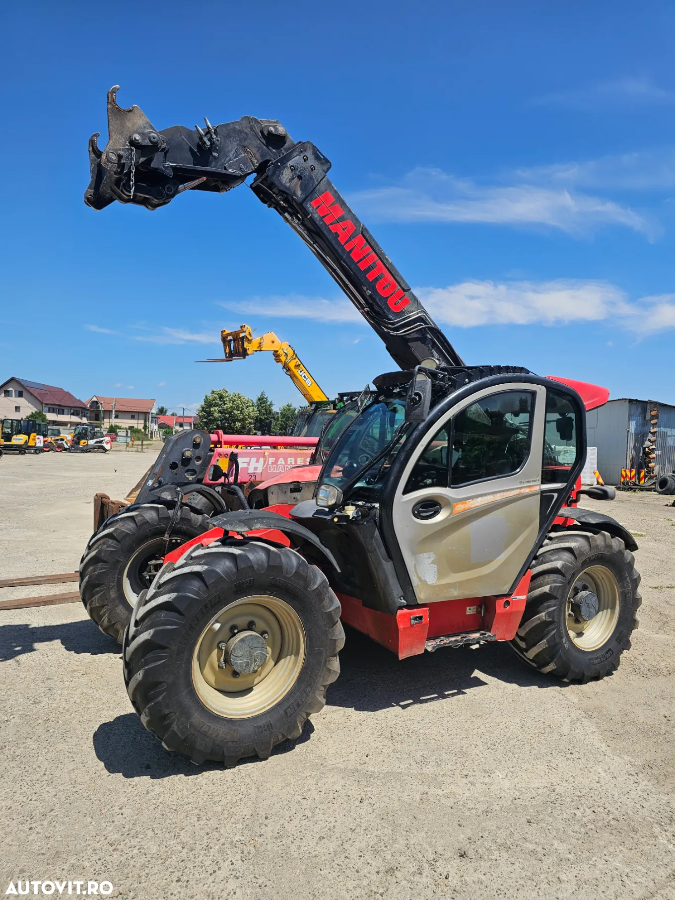 Manitou MLT 740-140V+ clima 140hp incarcator telescopic - 11