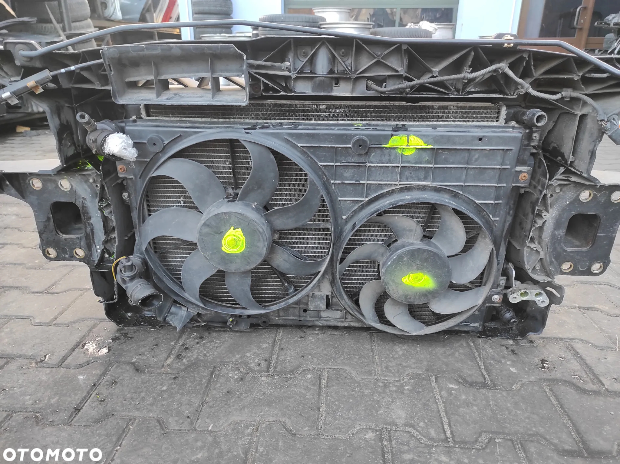 SEAT LEON II 2 1P0 1.4 TSI CAX INTERCOOLER WODNY  PAS PRZEDNI WZMOCNIENIE CZOŁOWE CZOŁÓWKA KOMPLET WIATRAKI WYSYŁKA !! - 3