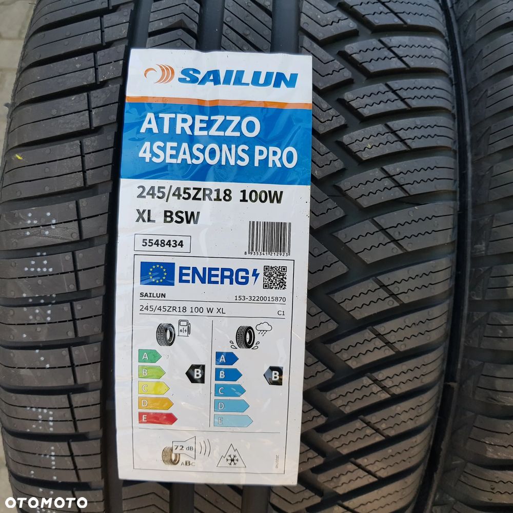 4x 245/45R18 Sailun Atrezzo 4 Seasons Pro Komplet opon całorocznych - 2