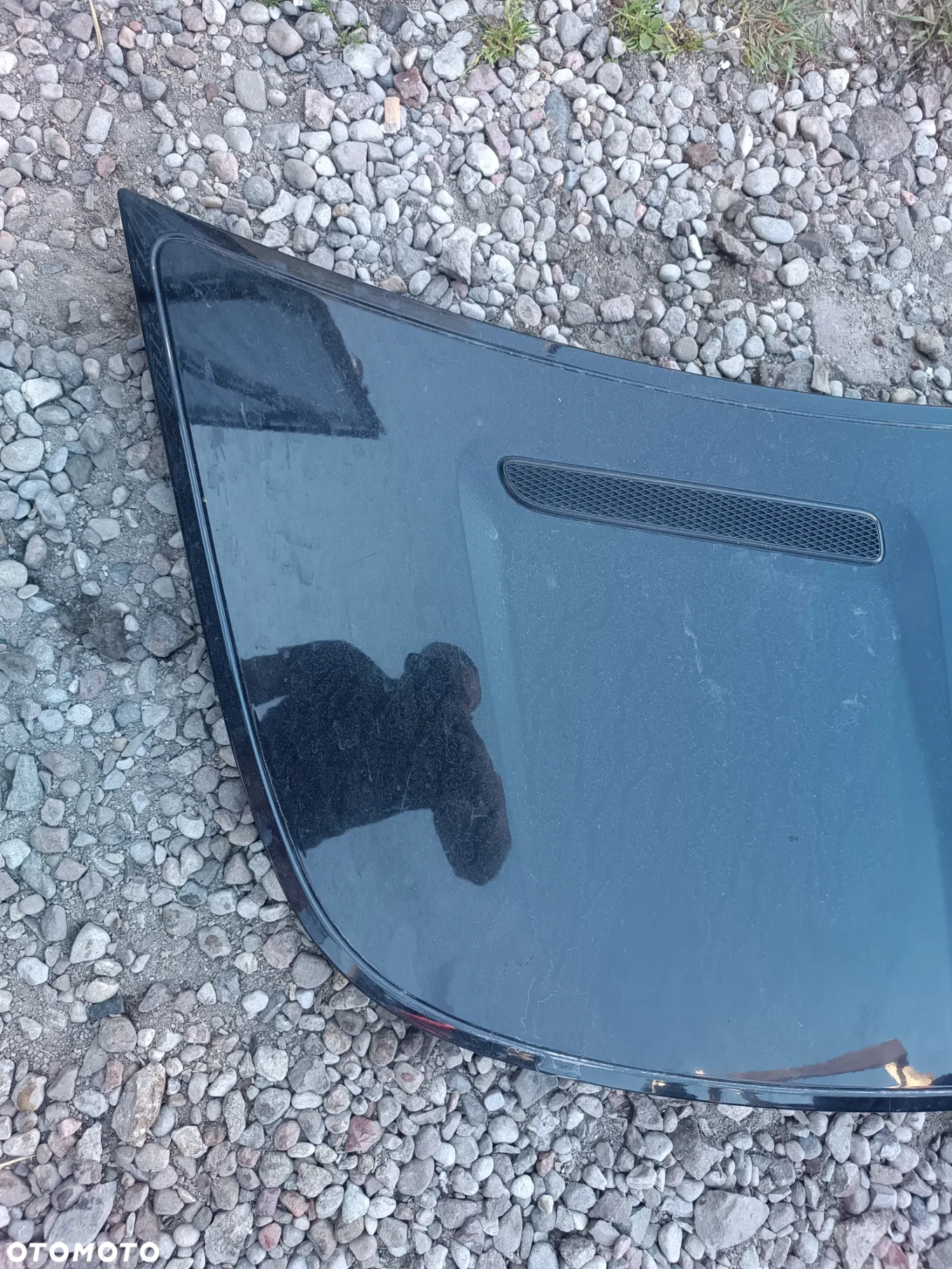SMART FORFOUR 454 2005r MASKA POKRYWA SILNIKA CZARNA - 2