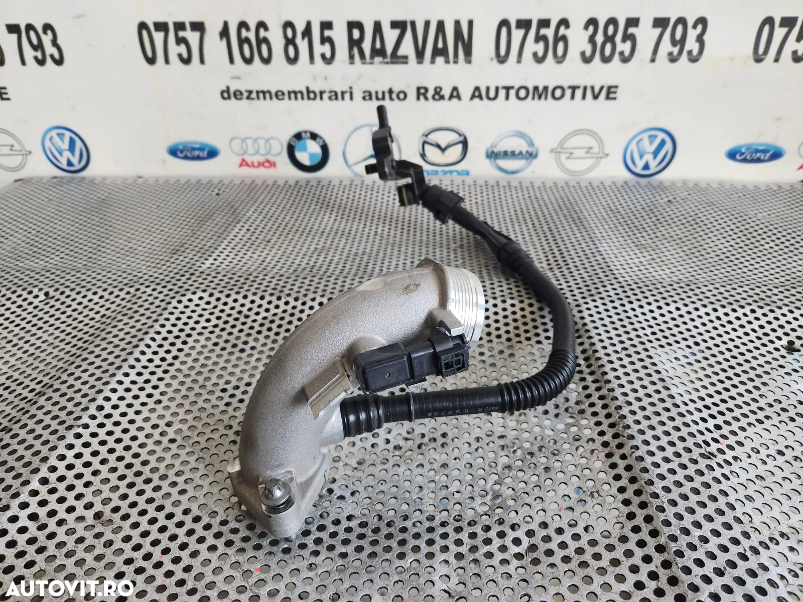 Cot Tubulatura Admisie Senzor Presiune Aer Renault Dacia 1.3 Benzina TCE Duster Lodgy Logan Sandero - 6