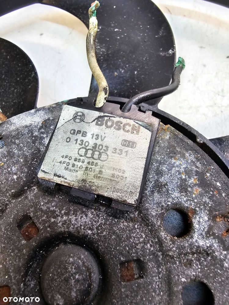 WENTYLATOR CHŁODNICY MAŁY AUDI A6 C6 2.7 3.0 TDI 4F0959455J - 5