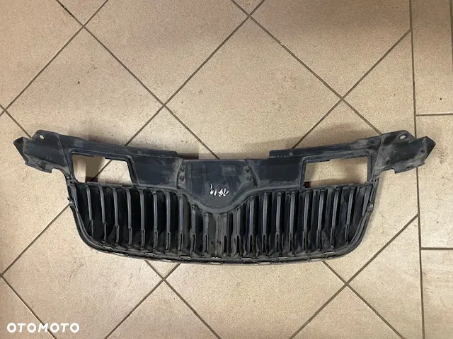 GRILL ATRAPA CHŁODNICY SKODA FABIA II SKODA ROOMSTER 5J0853668A - 4