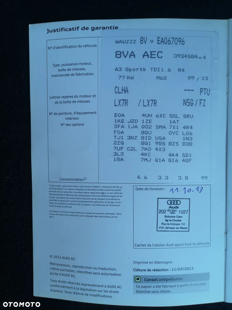 Audi A3 Sportback 1.6 TDI Ambition - 12