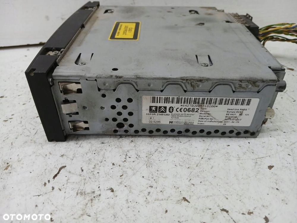 RADIO CD FABRYCZNE NAWIGACJA PEUGEOT 5008 21491J02 96751714XT - 4