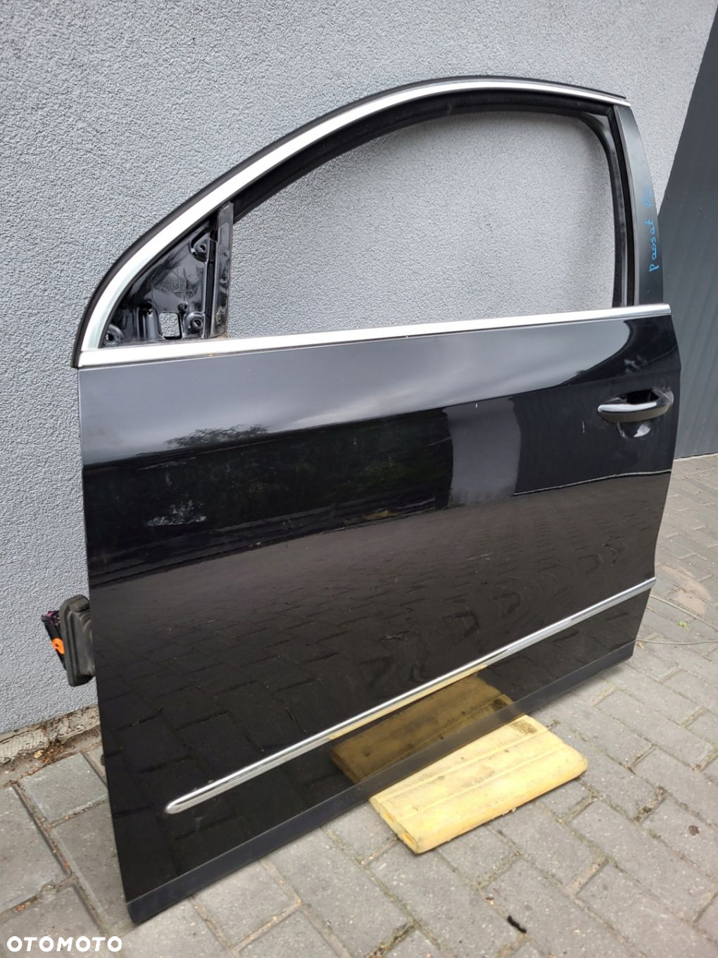 DRZWI lewy przód przednie kierowcy VW Passat B6 lift LC9X czarne - 7