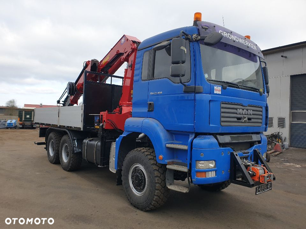 MAN 6x6 HDS HMF żuraw energetyka dźwig