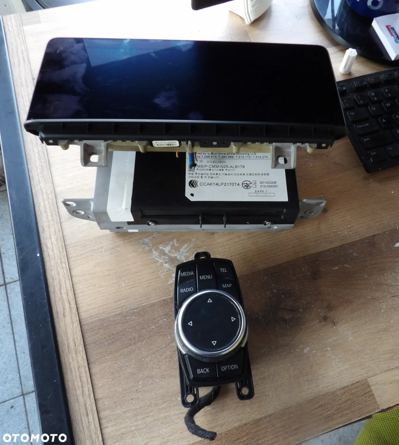 BMW - F30,F31,F32,F82 - KOMPLETNA NAWIGACJA NBT EVO - MONITOR 8,8" , STACJA , KONTROLER - 6822626  8780770  9320289 - 2