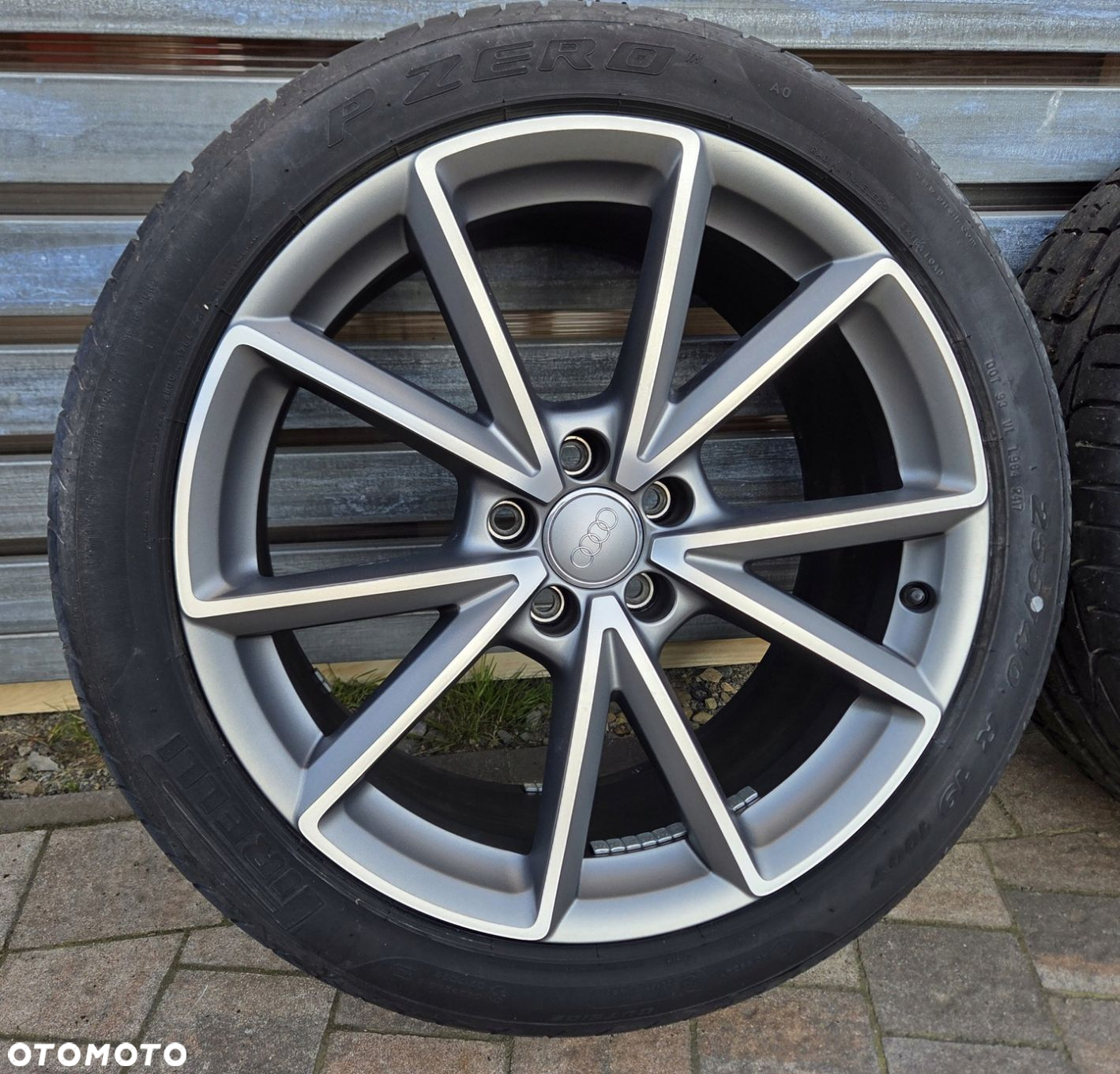 AUDI OE A6 A7 C7 A8 D4 KOŁA FELGI OPONY 5x112 255/40r19 ET32 9J 4H0601025CE - 4