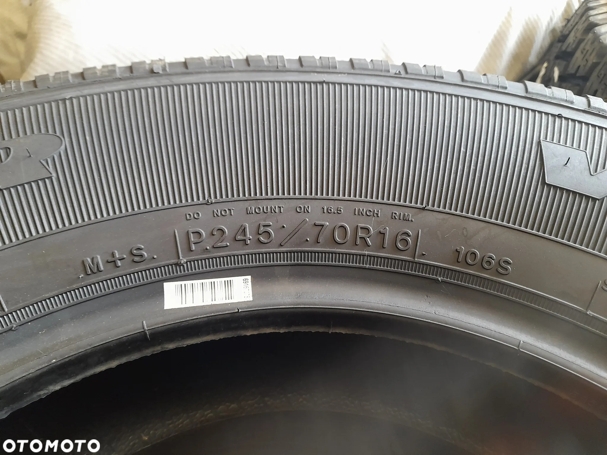 Opony letnie GOODYEAR WRANGLER SR-A M+S 106S 245/70/R16 - 5
