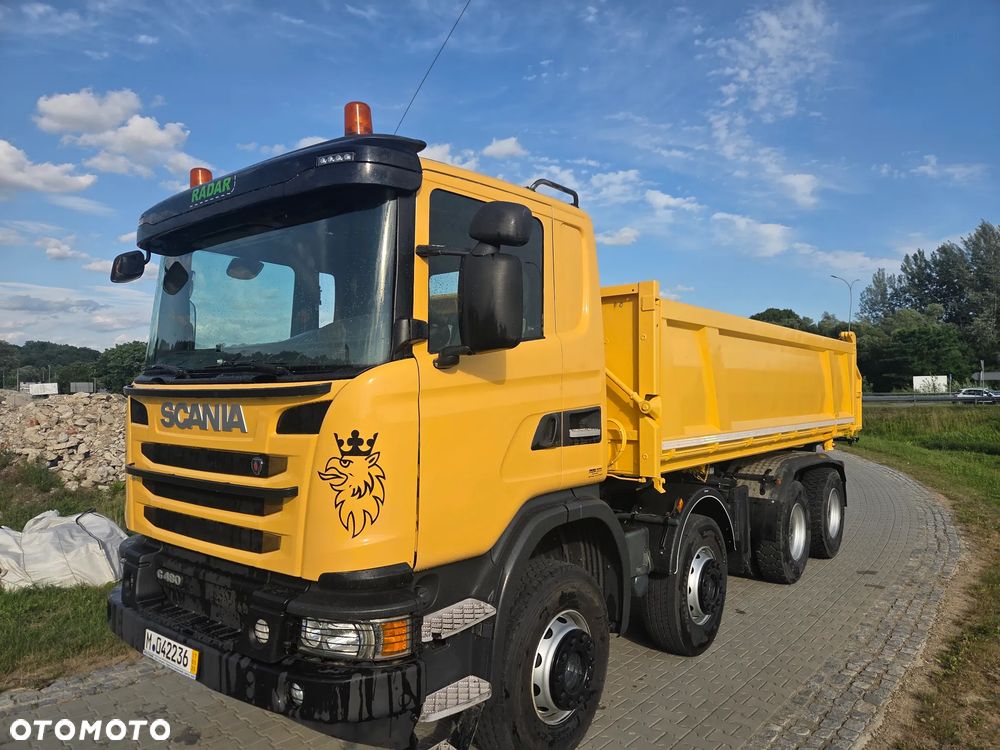 Scania Wywrotka 8x4 Hydroburta - 2