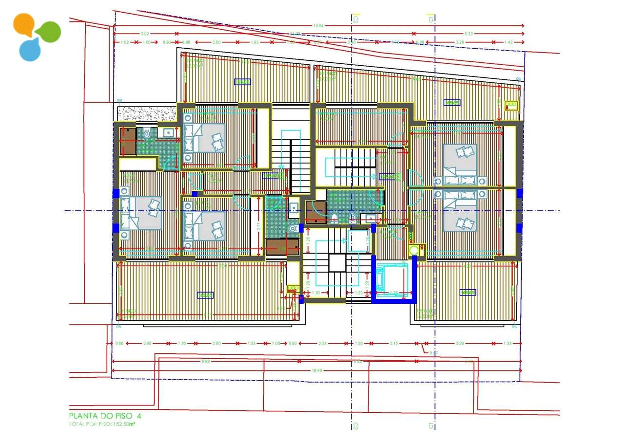 Apartamento T4+1 duplex em novo empreendimento, Rio Tinto - Grande imagem: 5/5