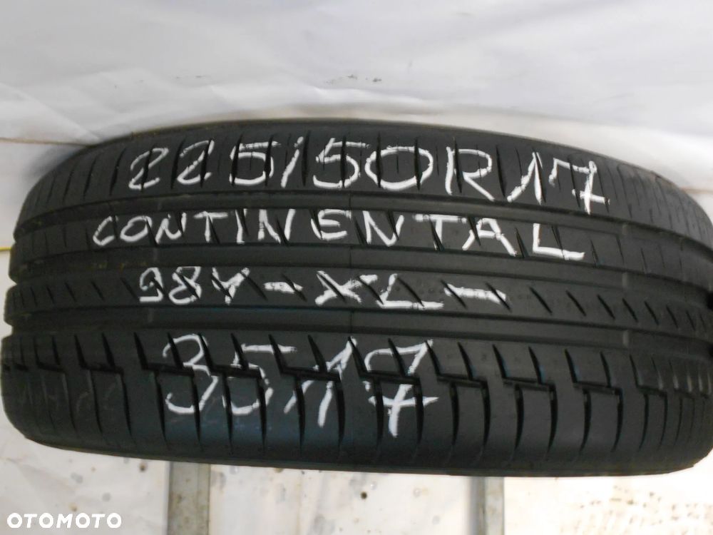 OPONA POJEDYNKA 225/50R17 CONTINENTAL PREMIUM CONTACT 6 XL DOT  3517 8MM - 1