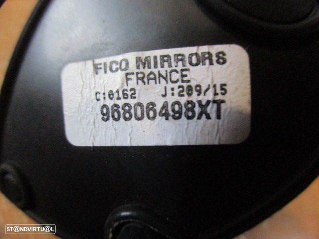 Espelho 96806498XT E9014342 PEUGEOT 207 SW 2010 1.6HDI 90CV 5P CINZA ESQ ELETRICO COM PISCA 5+2 PINOS - 3