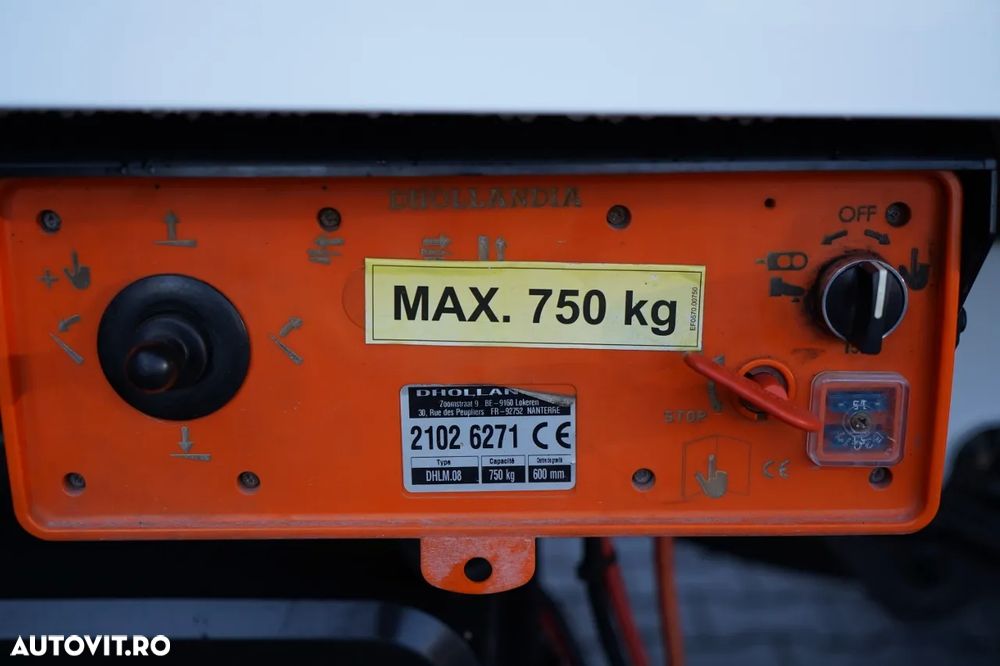 Renault MASTER / CONTAINER - 4,3 M / DHOLLANDIA LIFT - 750 KG / IMPORTAT / EURO 6 - 33