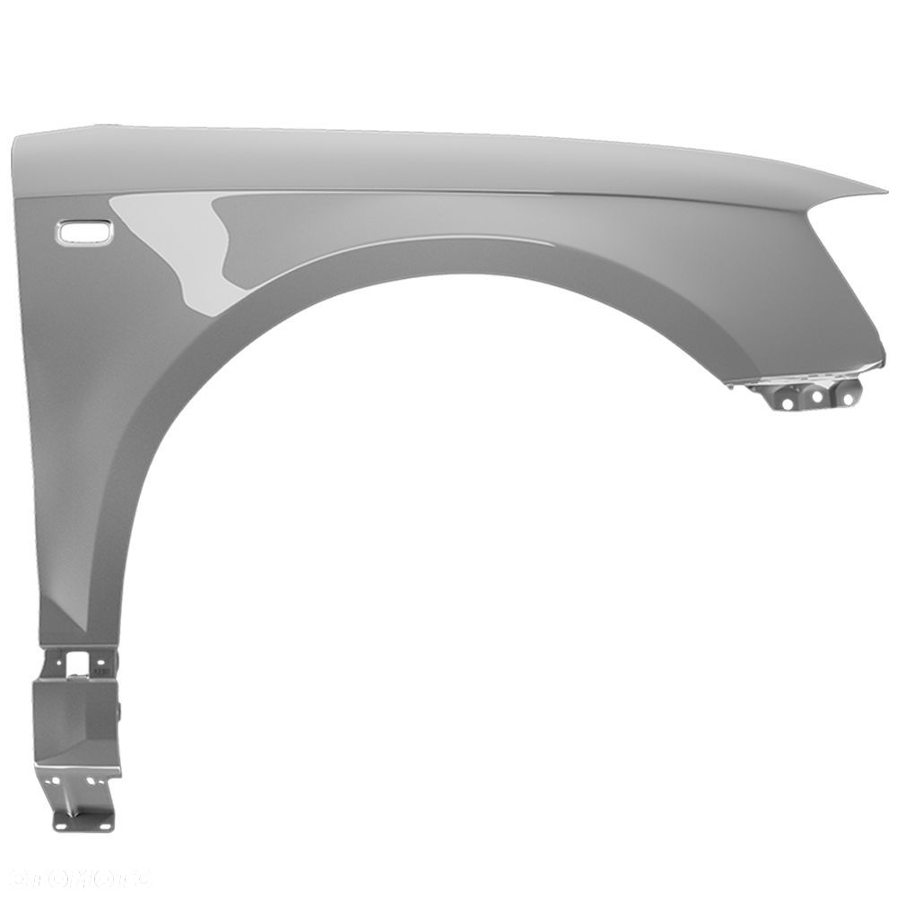 BLU Błotnik AUDI A3 8P LY7W prawy srebrny 03-08 przód ocynk SilberSee LichtSilber - 2