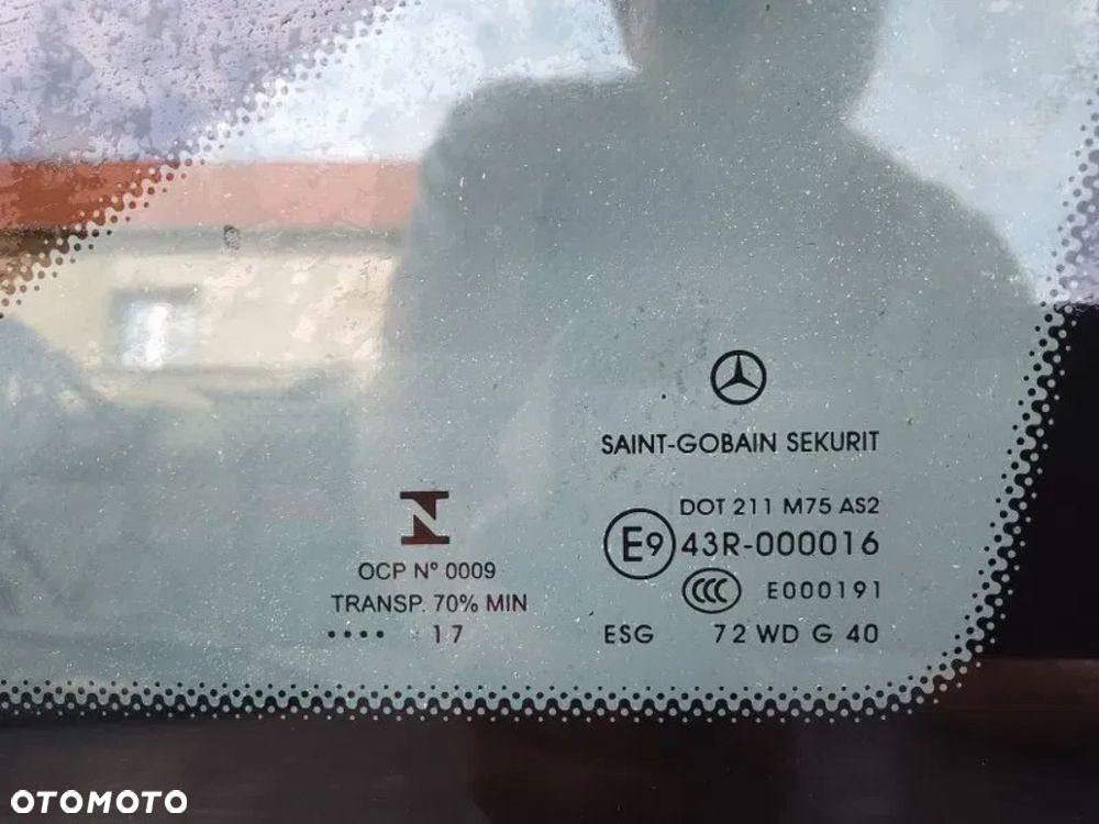 szyba karoseryjna lewa trójkąt mercedes vito w447 2017r - 3