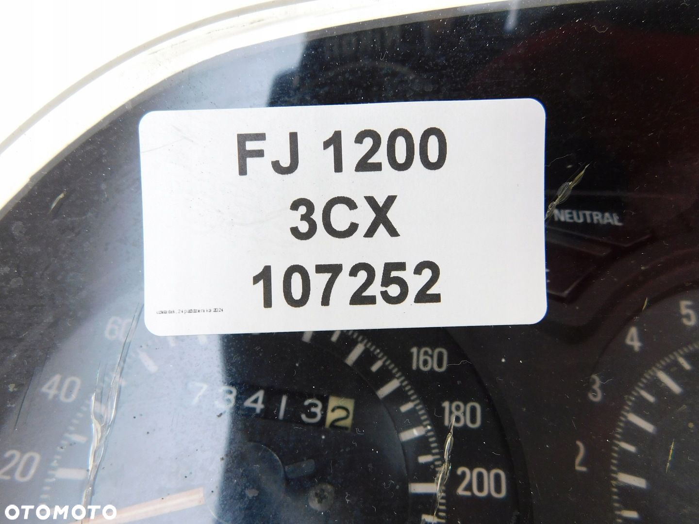YAMAHA FJ 1200 3CX LICZNIK - 6
