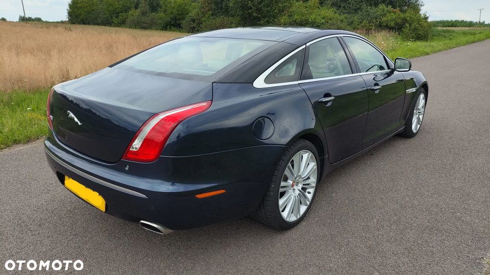 JAGUAR XJ X351 PORTFOLIO LONG KOLOR GRANATOWY JJX SILNIK 3.0D V6 306DT 202KW 275KM TAPICERKA SKÓRA JASNA BEŻOWA KREMOWA NAA RÓŻNE CZĘŚCI - 6