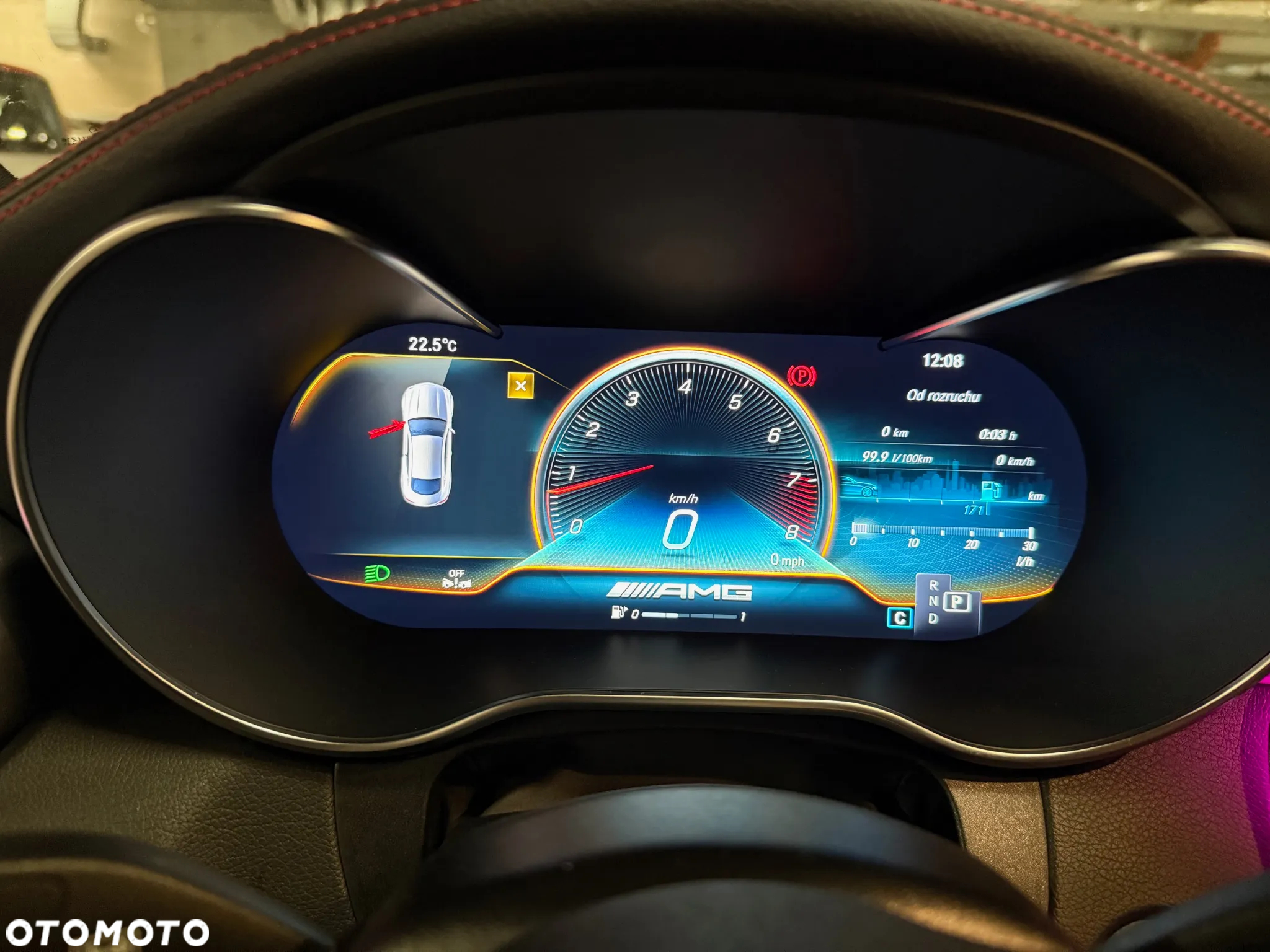 Mercedes-Benz Klasa C AMG 63 Coupe AMG Speedshift MCT 9G - 9
