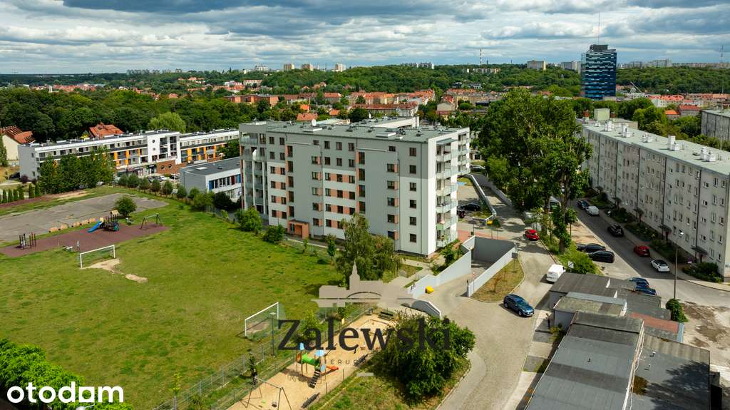 37,06 m² | 2 pokoje | balkon 11,32 m² | miejsce p