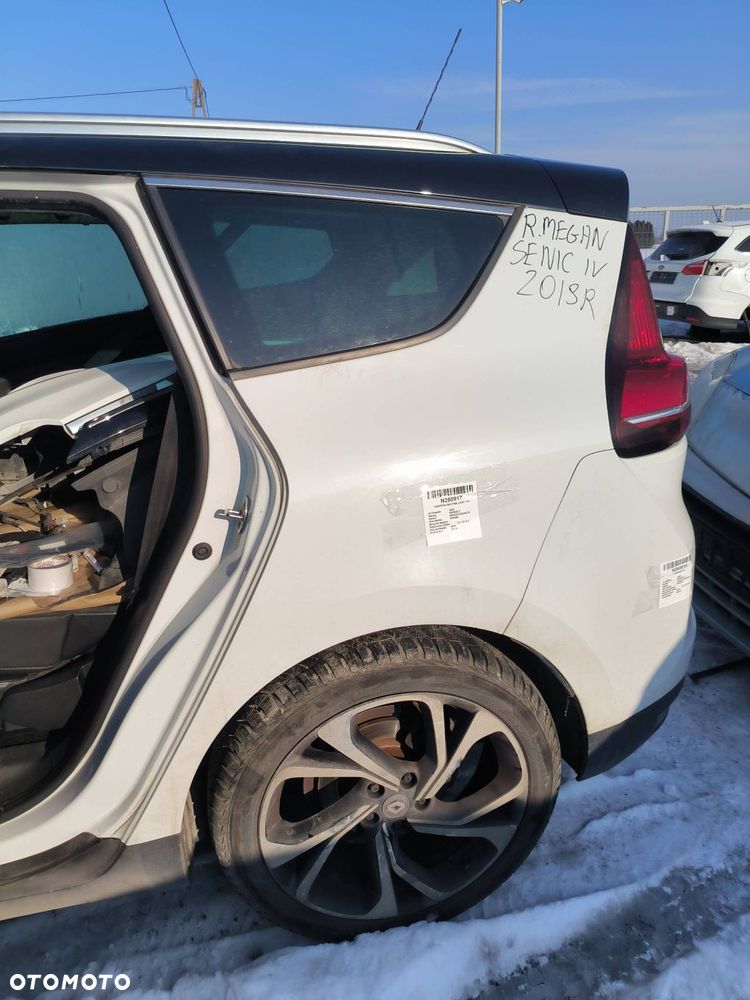 ĆWIARTKA BŁOTNIK LEWY TYŁ RENAULT GRAND SCENIC IV BIXUF - 1
